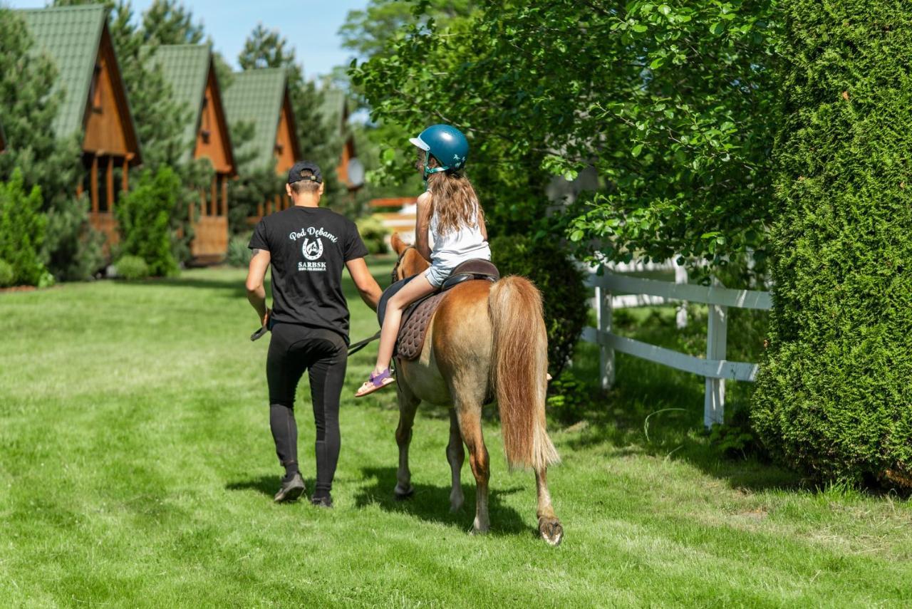 Ferienhaus Pod Debami ,pokoje,nauka Jazdy Konnej Obok Leby